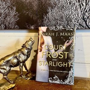 SOLD ON Mercari Early Cover of A Court of Frost and Starlight Hardcover RARE